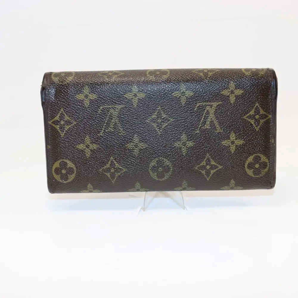 Louis Vuitton Monogram Sarah Long Wallet‎ Restored Classic CA5008
